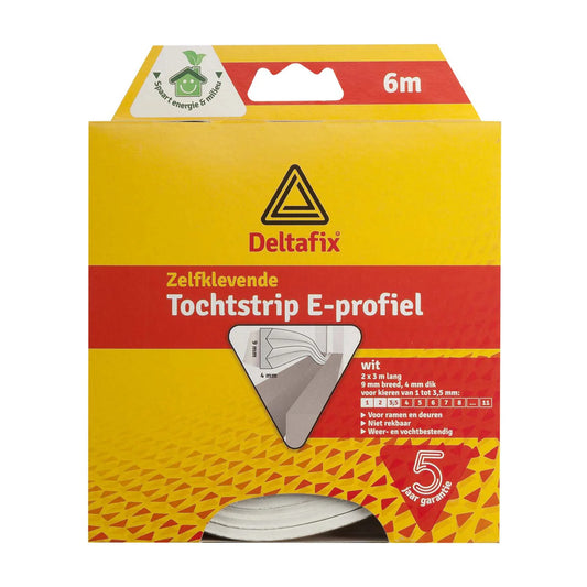 Tochtstrip Deltafix E profiel