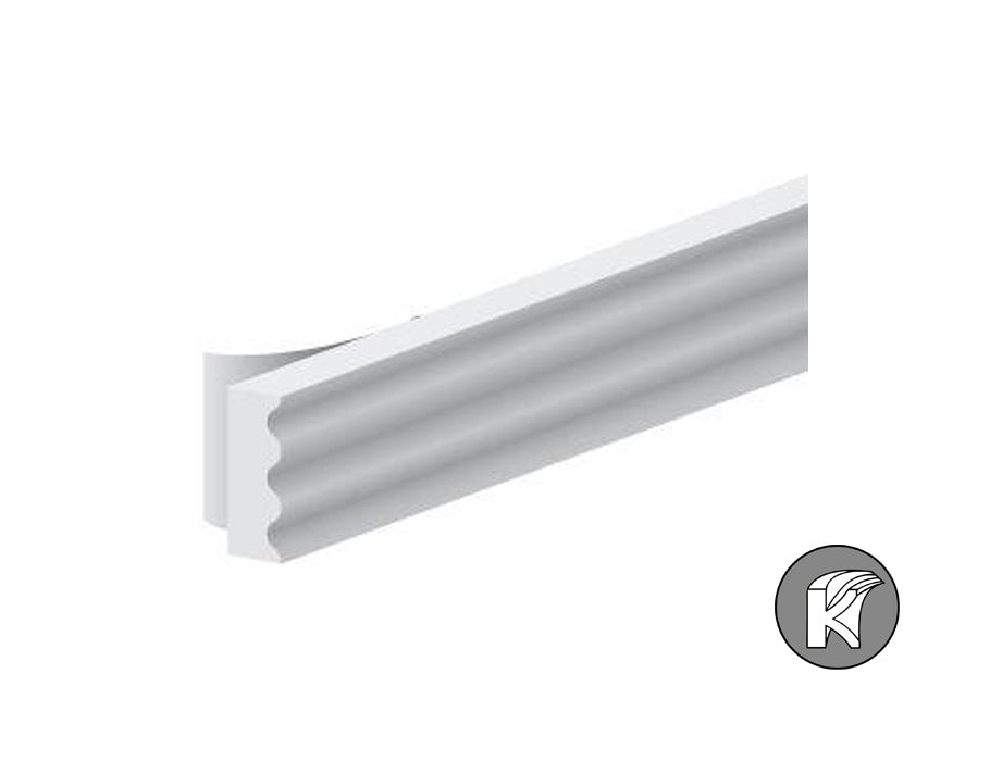 Tochtstrip wit Ellen K-Profiel