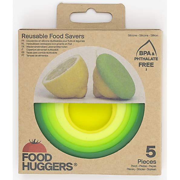 Food Huggers Bewaardeksels Groen (set van 5)
