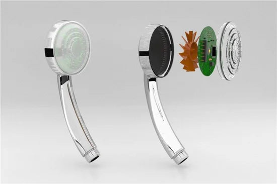 Waterbesparende douchekop - Hydrao - Mat Nikkel